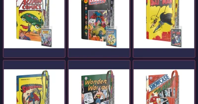 AMC Celebrates DC Comics 90th Anniversary With Comic Cover Popcorn Buckets