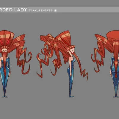Bearded Lady