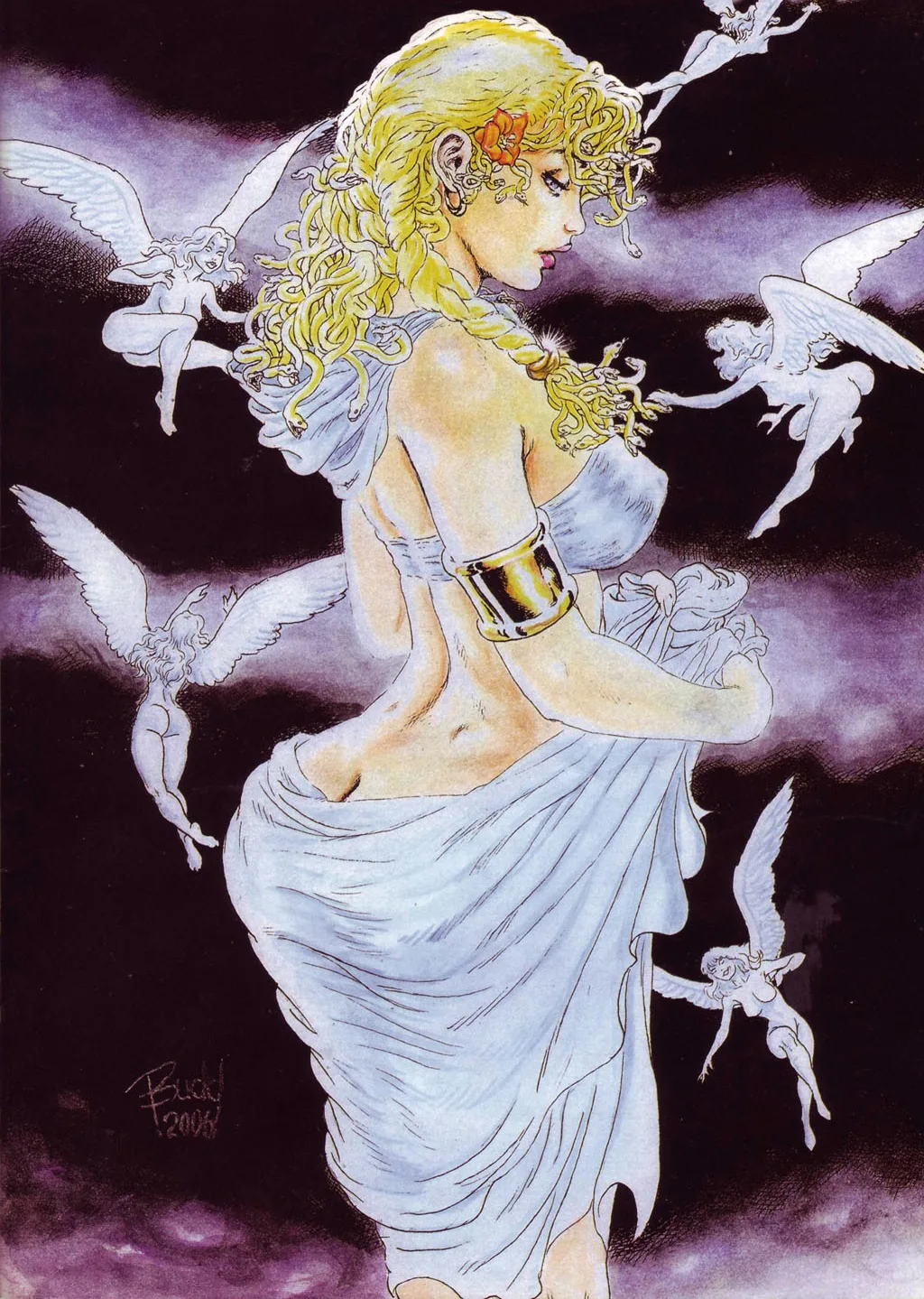 Blonde Medusa