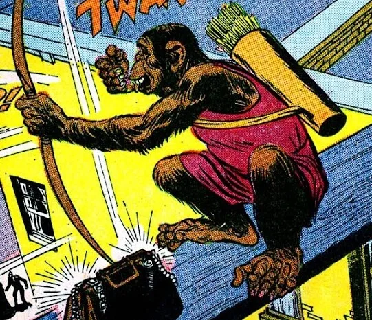 Bonzo The Ape Archer