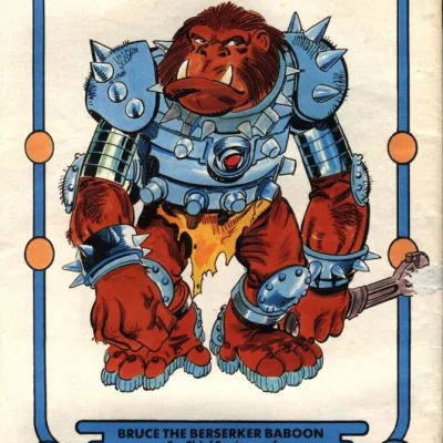 Bruce the Berserker Baboon