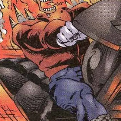 Burning Skull