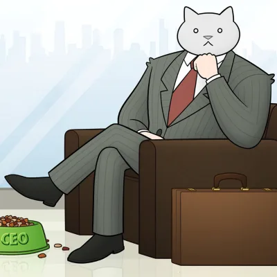 Business Cat