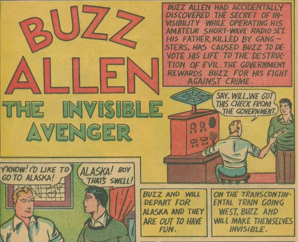Buzz Allen Invisible Avenger