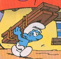 Carpenter Smurf