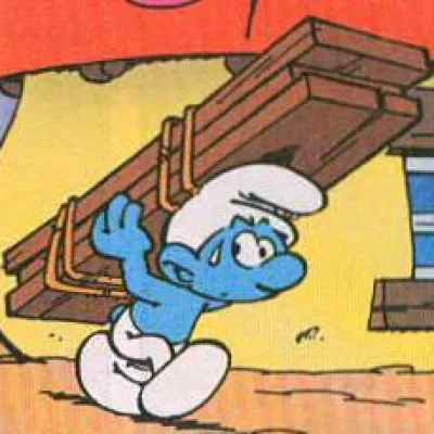 Carpenter Smurf