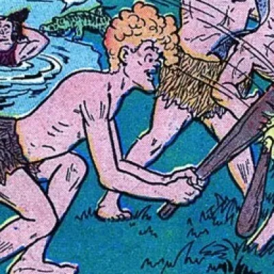 Cave-Man Curly
