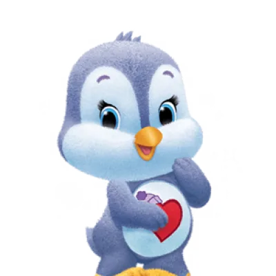 Cozy Heart Penguin
