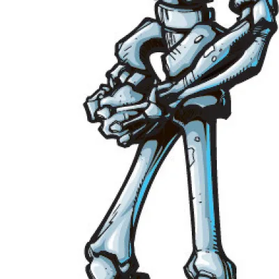 Curly the Skeleton