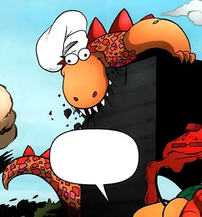 Delbert the La Choy Dragon