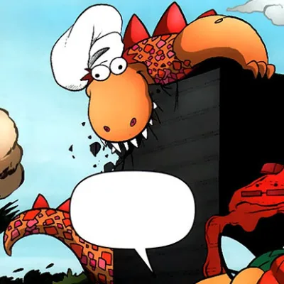 Delbert the La Choy Dragon