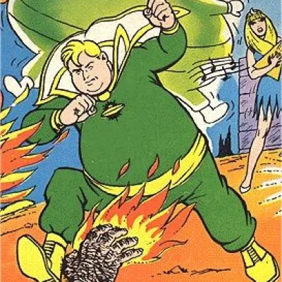 Fatman, the Human Flying Saucer