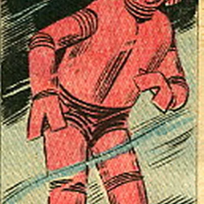 Fluorescent Water-Man