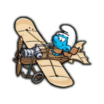 Flying Smurf