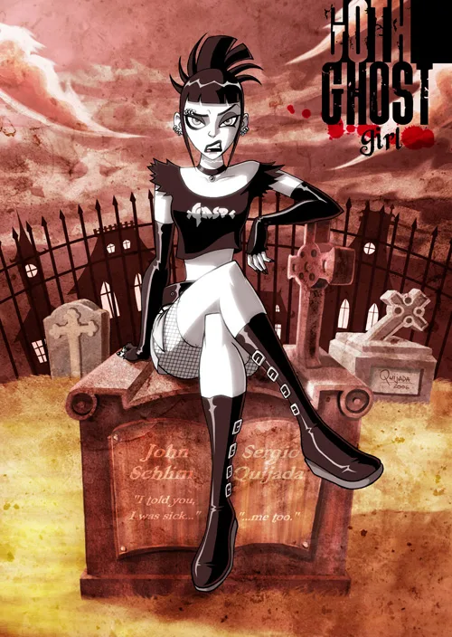 Goth Ghost Girl