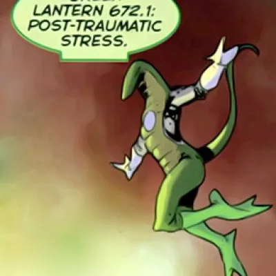 Green Lantern of Sector 672.1