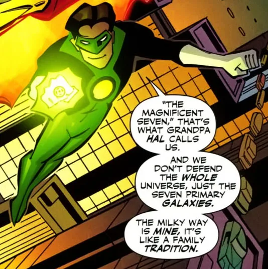 Green Lantern of the Milky Way