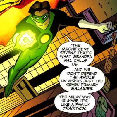 Green Lantern of the Milky Way