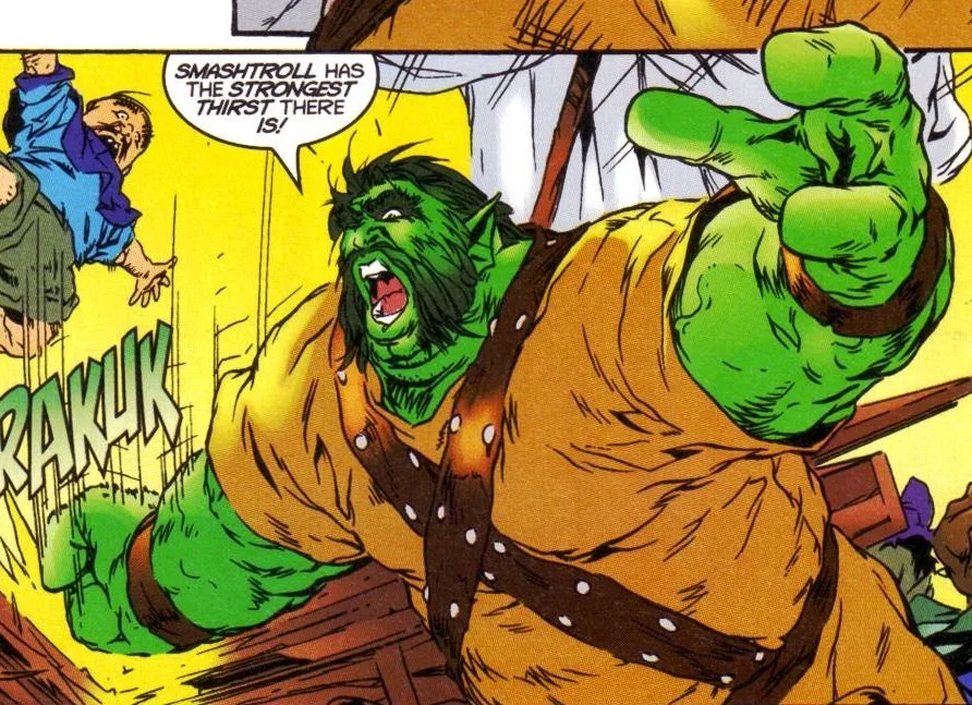 Greenskyn Smash Troll