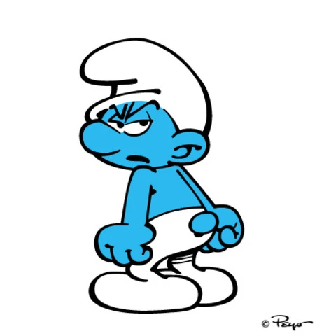 Grouchy Smurf