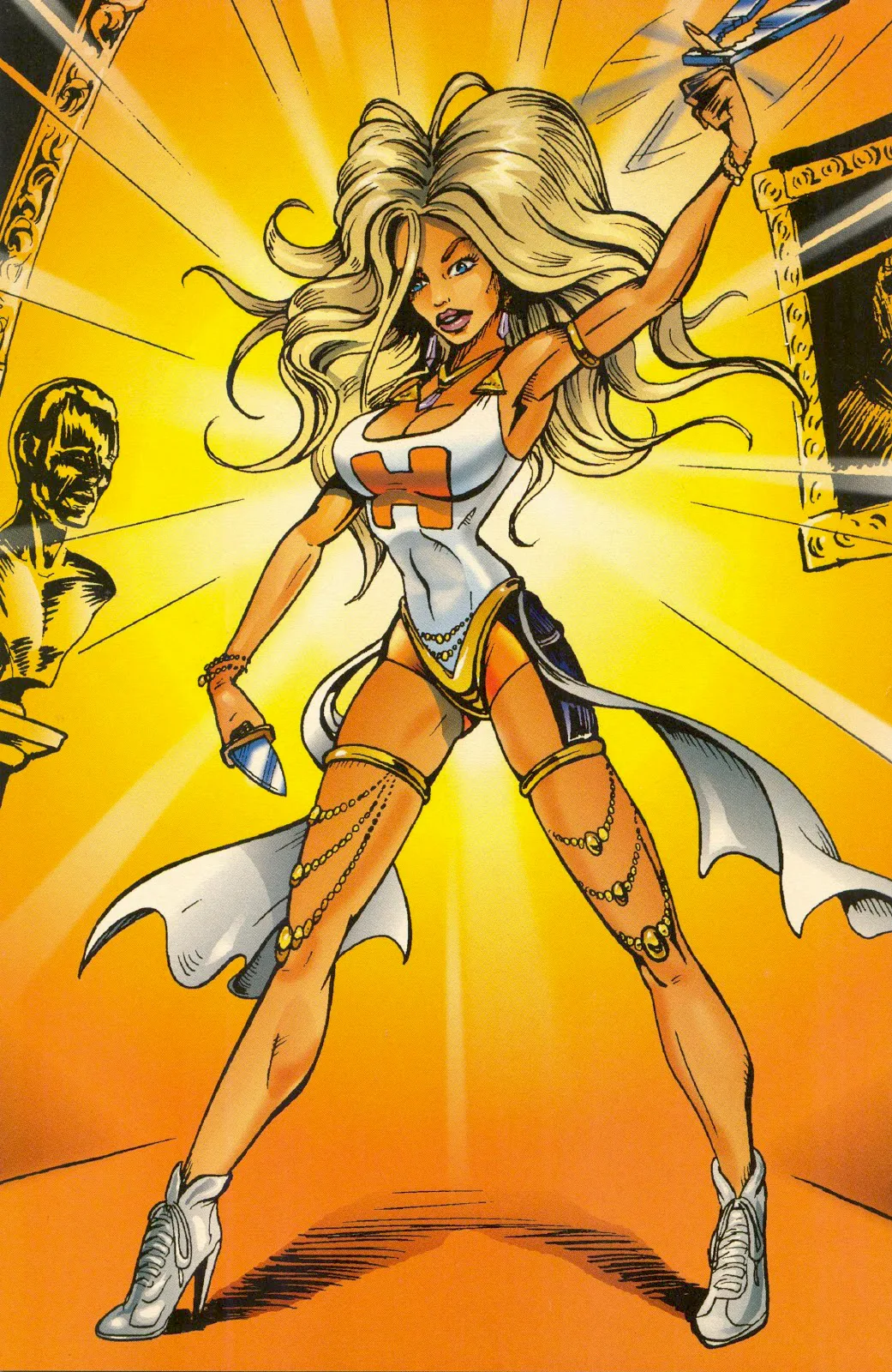 Halle the Hooters Girl