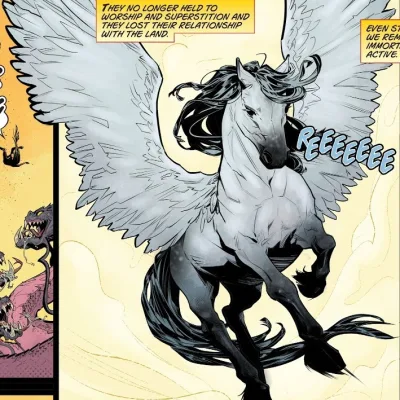 Jerry the Winged Horse