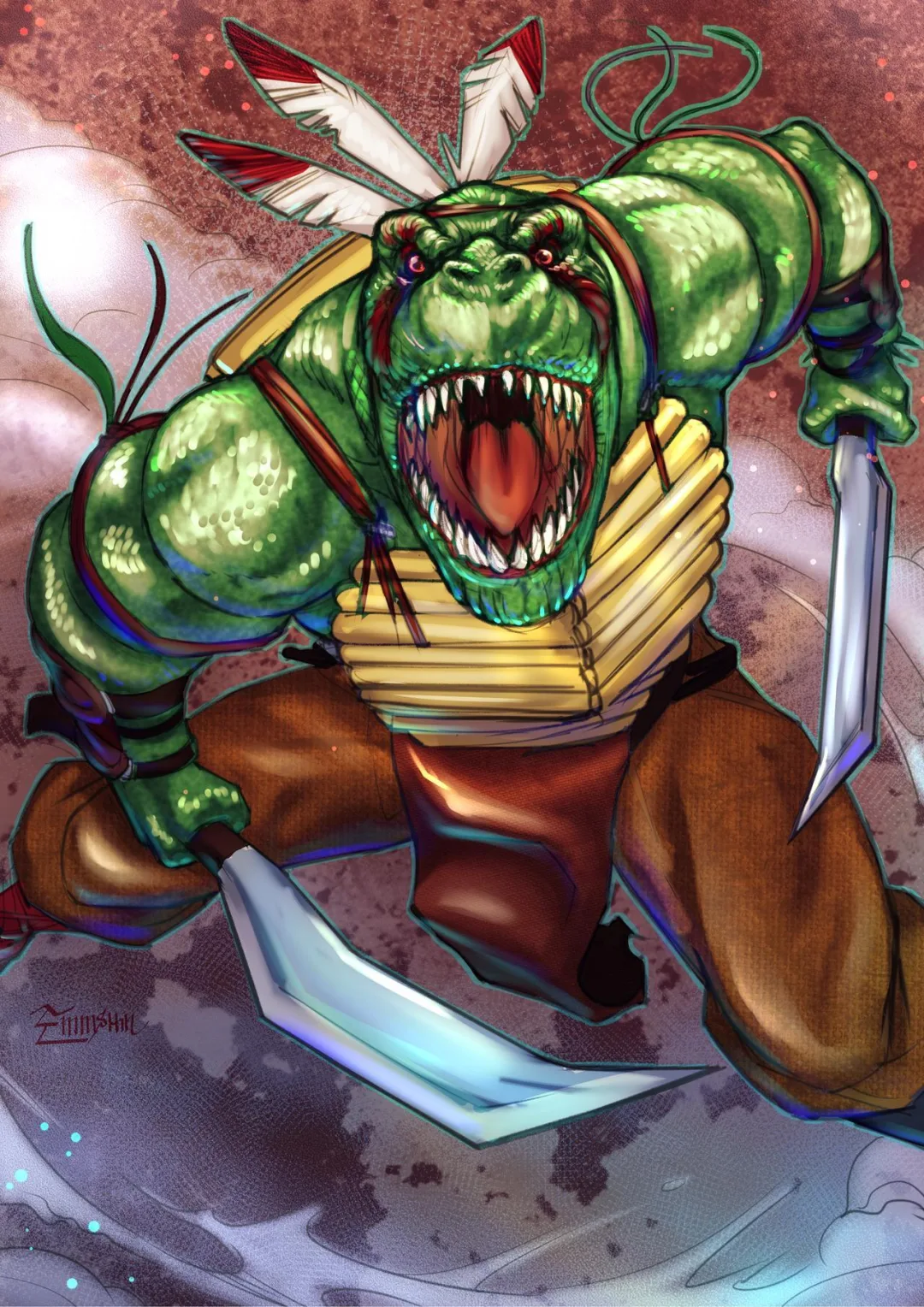 Jurassic Sioux Man