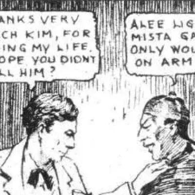Kim the Knife thrower