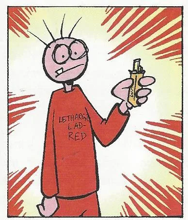 Lethargic Lad Red