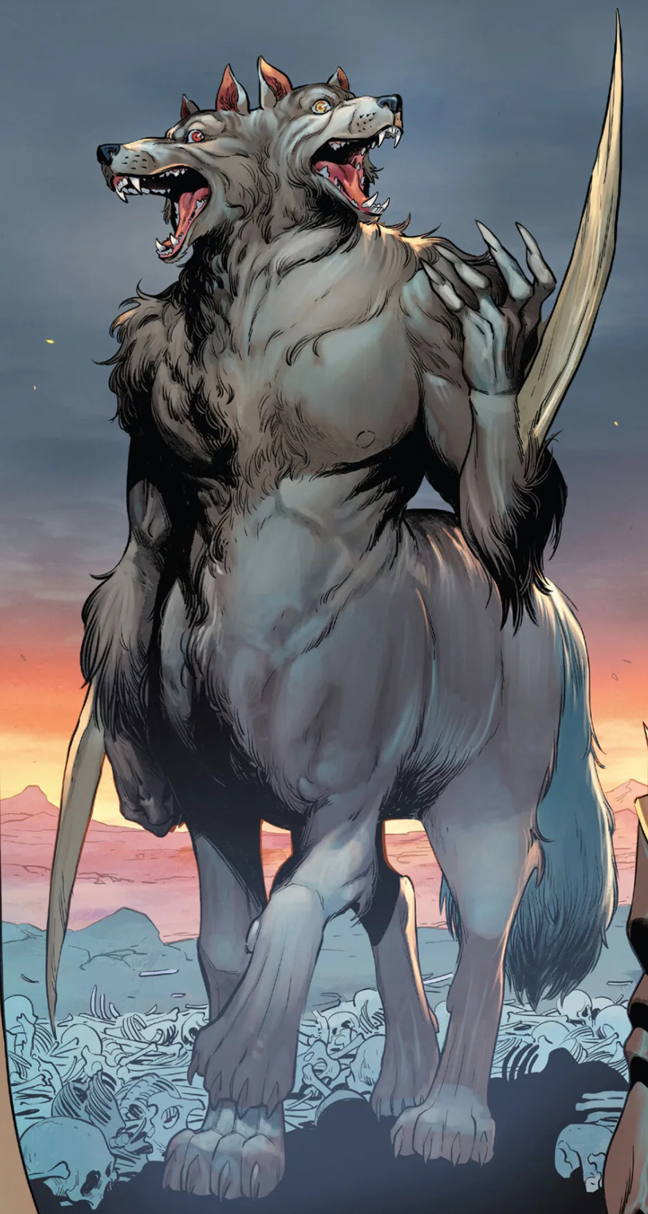 Lycaon Two Wolves