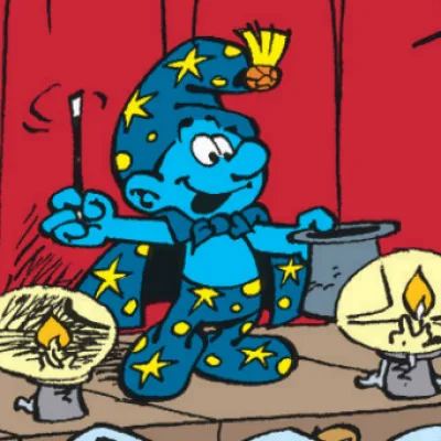 Magician Smurf