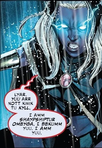 Nameless, the Shape-Shifter Queen