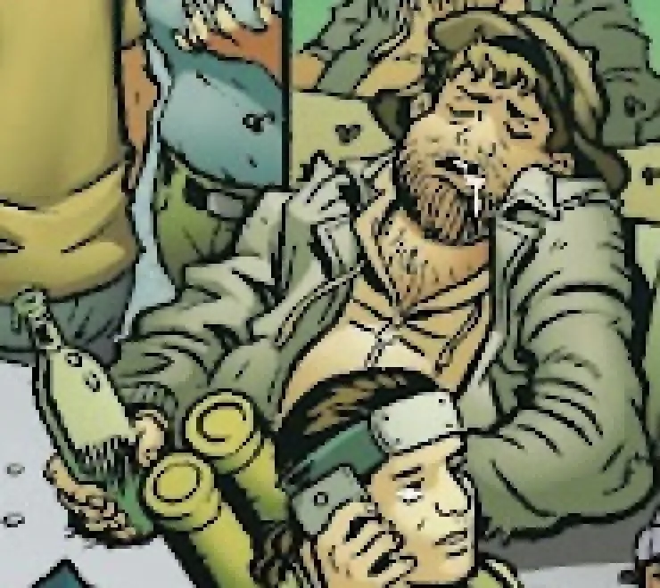 Passed-Out Hobo