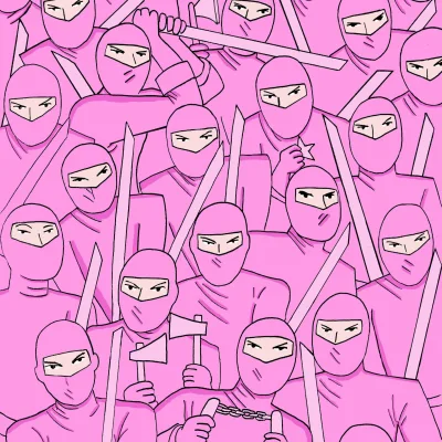 Pink Ninja