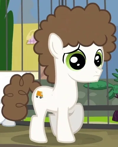 Poofy-Maned Schoolpony
