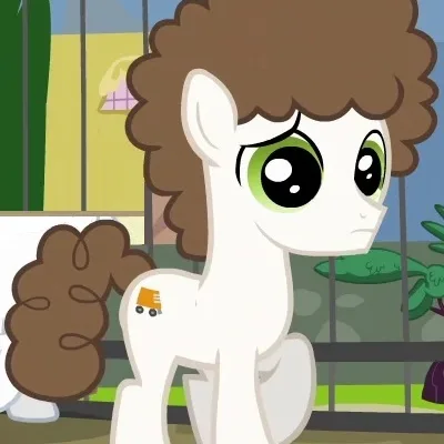 Poofy-Maned Schoolpony