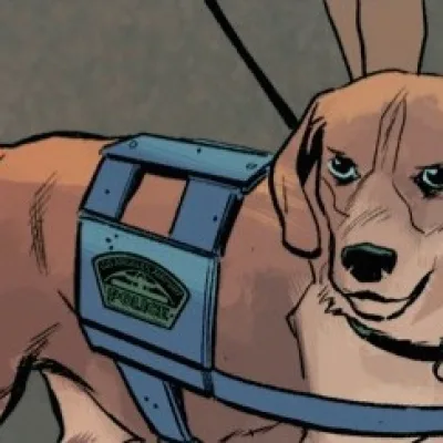 Pretzels the Dog