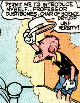 Professor Dustibones