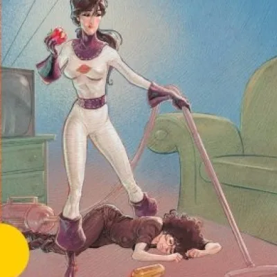 Queen of the Leather Astro-Girls of Saturn