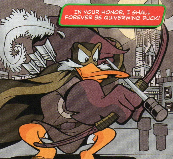 Quiverwing Duck
