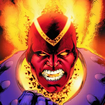 Red Volcano