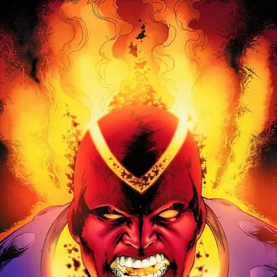 Red Volcano