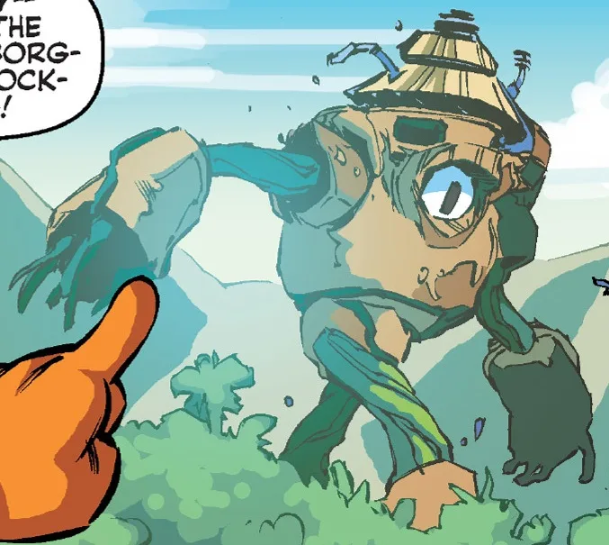 Rock-cyborg