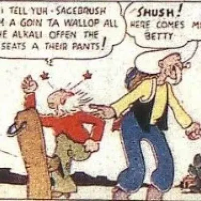 Sagebrush the goldminer