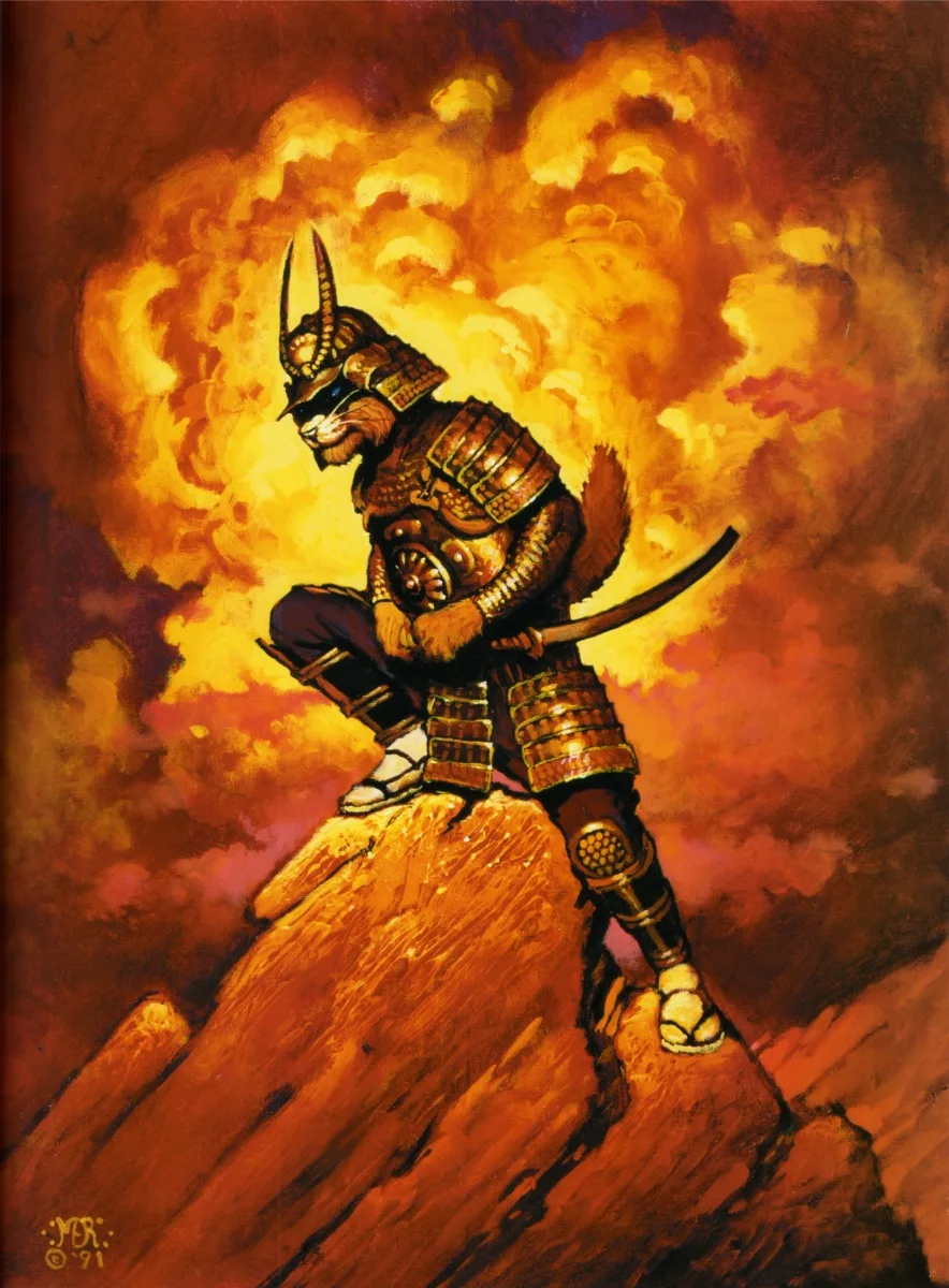 Samurai Cat
