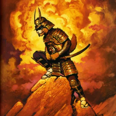 Samurai Cat