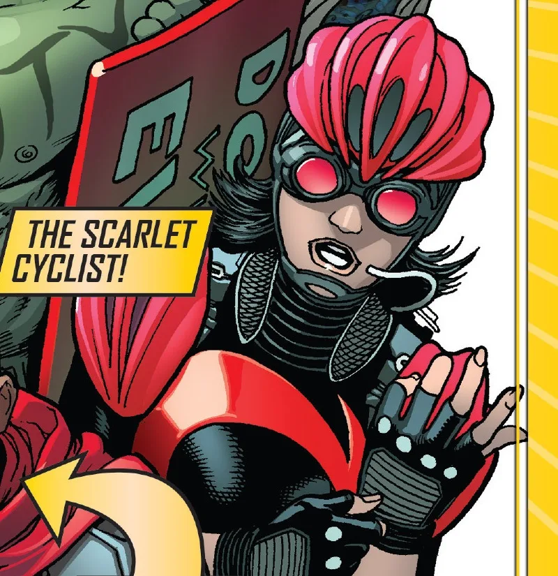 Scarlet Cyclist