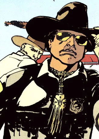 Sheriff Falls Down