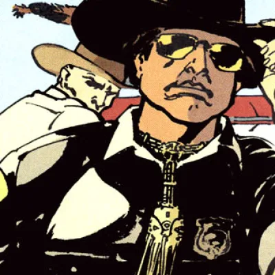 Sheriff Falls Down