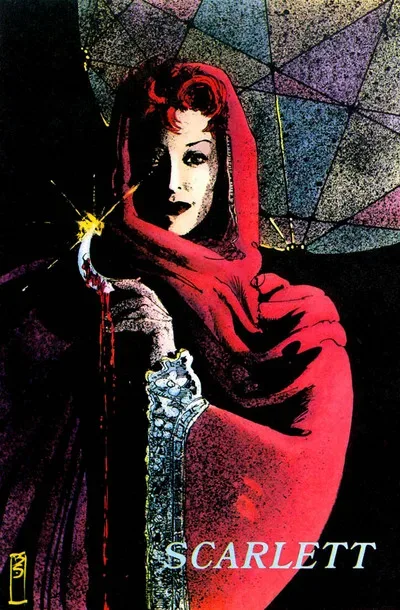 Stained Glass Scarlet